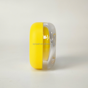 Pot en plastique transparent élastique de 30 ml, grand format, portable, vide, pour cosmétiques, poudre fixante, crème pour les yeux, shampoing - Product Image 3