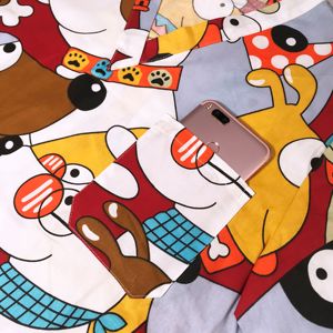 ชุดยูนิฟอร์มสปาพิมพ์ลายการ์ตูนสำหรับผู้หญิงเครื่องแบบร้านขายสัตว์เลี้ยงเสื้อผ้าแฟชั่นเข้ารูปสครับพิมพ์ลายสัตว์ - Product Image 4