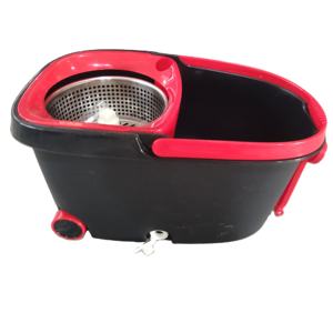 Portátil 360 giratorio fácil de limpiar para fregona de limpieza de suelo con ruedas - Product Image 1