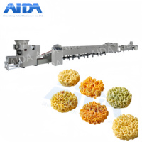 Ligne de production automatique de nouilles instantanées frites à petite échelle ligne de production de petites nouilles instantanées frites faisant la machine