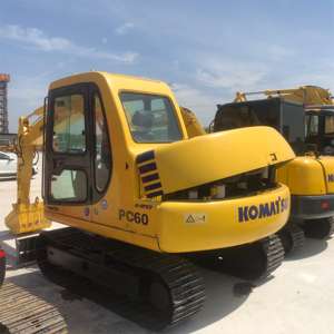 Mini pelle sur chenilles hydraulique Komatsu PC60 6 tonnes 2016 modèle en excellent état utilisé avec des machines pour le rapport de la Chine - Product Image 6