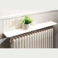 Étagère de couverture supérieure de radiateur personnalisée, étagère de radiateur en bois de taille personnalisée