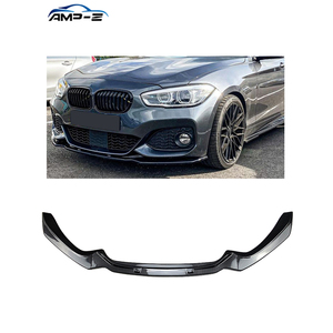 AMP-Z Ricambi Auto, Labbro Paraurti Anteriore in ABS per <span class=keywords><strong>BMW</strong></span> <span class=keywords><strong>Serie</strong></span> <span class=keywords><strong>1</strong></span> F20 F21 Facelift LCI M-Pack, Splitter Anteriore 2015-<span class=keywords><strong>2019</strong></span> - Product Image 1