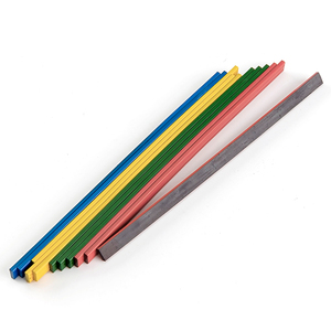 Tira de cinta magnética de goma de neodimio multicolor, imán permanente suave y fino autoadhesivo para uso industrial para corte - Product Image 1