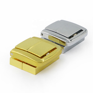 Zinc Alloy Square Lock Gold Polished For Toolbox Wine Cigar <b>Box</b> <b>Lockable</b> - Product Image 1