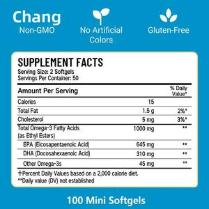 Взрывные новые продукты, женские Омега <span class=keywords><strong>3</strong></span>, рыбий жир, мягкие гелевые капсулы для взрослых, травяные добавки, экспортируемые - Product Image 4