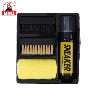 Kit de Cuidado de Calzado al por Mayor, Set de Limpieza de Zapatillas Impermeables, Cepillo para Suela y Empeine de Espuma, Líquido <span class=keywords><strong>Limpiador</strong></span> de Calzado, Elimina Manchas - Product Image 6