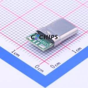 950-M610E04A4-00 USB Connector Connector ( Connector Type: Type-C )( Gender: Male )( Number of Contacts: 4P ) - Product Image 1