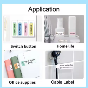 Papel de Etiquetas Portátil <span class=keywords><strong>Niimbot</strong></span> D11/D110/D101, Etiqueta de Precio Resistente al Agua y al Aceite, Etiqueta Adhesiva de Color Puro Resistente a los Arañazos - Product Image 2