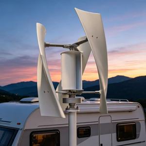 Générateur hybride solaire-éolien extérieur à lévitation magnétique, démarrage à basse vitesse pour ferme/villa X3, aimant/lévitation magnétique - Product Image 5