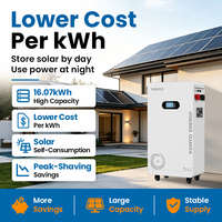 Batterie au lithium VANYO 51,2 V 314 Ah, cellules de qualité A+, 16 kWh, Powerwall, sortie stable, système solaire hors réseau