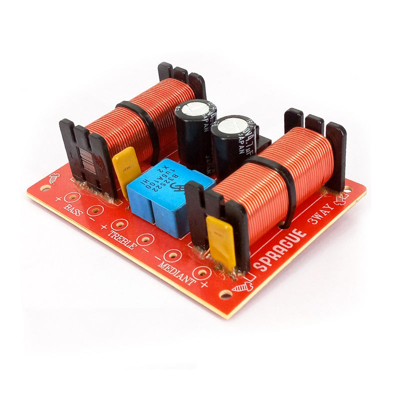 2個150W 3WayオーディオDIYスピーカークロスオーバーフィルターHifi