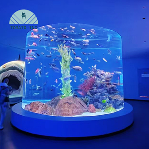 Acuario de Acrílico Transparente Premium TOMATO INC para Vestíbulo de Hotel y Exhibición de Vida Marina - Product Image 6