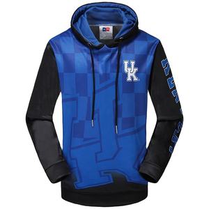 Sweat-shirt unisexe 100% en molleton de coton avec impression personnalisée et logo brodé Vente en gros pulls à capuche <span class=keywords><strong>pour</strong></span> hommes en polyester uni vierge - Product Image 2