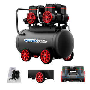 Vetex בוכנות ניידת נטולת שמן מנוע מדחס אוויר שיניים עבור ציוד רפואי - Product Image 5