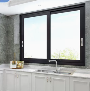 High quality tilt turn double glazed aluminum awning windows with insulated glass energy saving ISO9001 - Product Image 1