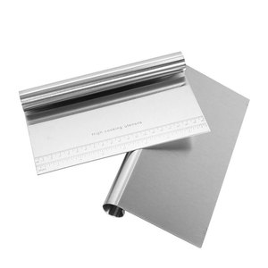 15 20 22cm Cán thép không gỉ bột cắt bột cắt nướng scraper & gạo CuộN scraper thiết lập kim loại Baking Pastry công cụ hộp - Product Image 2