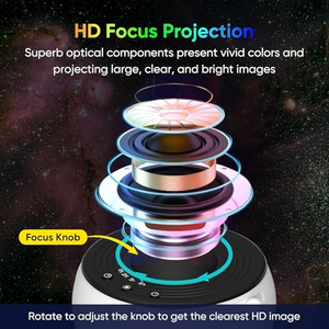 Galaxy <b>Projector</b> for <b>Bedroom</b> HD Image Star <b>Projector</b> Galaxy <b>Light</b> 13 Film Discs Planet <b>Projector</b> Smart Home <b>Lights</b> - Product Image 3