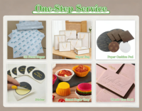 Caja de Regalo Tipo Avión con Compartimento Divisor, Caja de Embalaje de Papel de Grado Alimenticio para Chocolate, Galletas, Pan, con Logotipo Personalizado