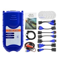 Herramientas de Diagnóstico para Camiones NEXIQ USB LINK, Escáneres para Camiones Pesados Caterpillar Cummins, Analizador de Motor OBD2 24V