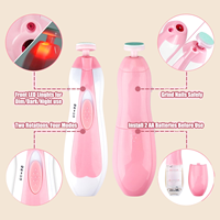 Coupe-ongles personnalisé avec 6 têtes de rechange Accessoires et limes à ongles en ABS pour bébé