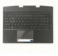 Casing Atas Palmrest Laptop C-Cover dengan Rakitan Keyboard Backlit untuk Suku Cadang Pengganti OMEN by HP 15-dh