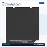 Piezas de impresora 3D, cama PEI negra de doble cara con pegatina magnética, textura PEI/revestimiento, lámina magnética, placa de construcción flexible personalizada