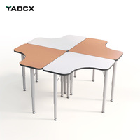 Table d'étude pour étudiants, ensemble moderne de bureau et chaise réglables pour l'école, table de lecture, mobilier de salle de classe