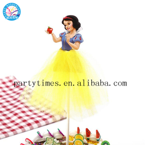 Décoration de Gâteau Princesse <span class=keywords><strong>des</strong></span> <span class=keywords><strong>Neiges</strong></span> Fournitures de Fête Belle Décoration pour Mariages - Product Image 4