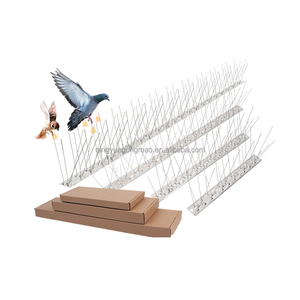 Piques <span class=keywords><strong>anti</strong></span>-oiseaux écologiques en acier inoxydable, répulsif <span class=keywords><strong>anti</strong></span>-pigeons, piques solides pour le contrôle des nuisibles - Product Image 2