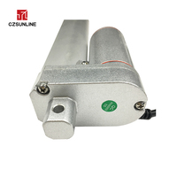 Actionneur linéaire de contrôle sans fil 12 v, 100mm, temps, automatique, pour porte de poulailler, offre spéciale