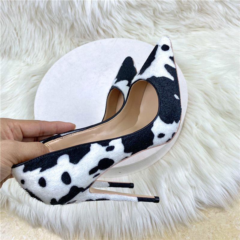 Fonleader Cow Skin Kadin Sandalet - Anti-Slip High Heels