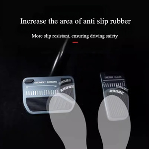 Накладки на педали для Tesla Model <span class=keywords><strong>3</strong></span>/Y/<span class=keywords><strong>3</strong></span>+/Y Juniper 2017-2025 из алюминиевого сплава: накладки на педали акселератора, газа, тормоза - Product Image 3