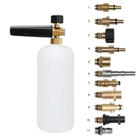 Adaptateur de lance à mousse pour nettoyeur haute pression Connecteur de buse de canon à mousse