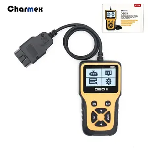 Máy Quét Charmex OBD II Máy Dò Lỗi Tự Động Đèn Lỗi Động Cơ OBD Để Xóa Thẻ Đọc Mã Máy Quét Diesel OBD2