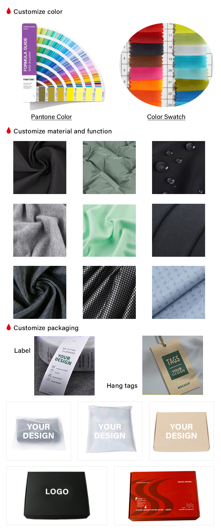 USB Rechargeable Electrical Heating vest Jacket Winter Men jacket Sleeveless Puffer Cotton Jacket Quilted vest
