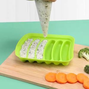 Molde de Silicona Ecológico para Hornear Salchichas y Hot Dogs con 6 Cavidades, Personalizable con Logotipo, para Dulces y Chocolate - Product Image 2