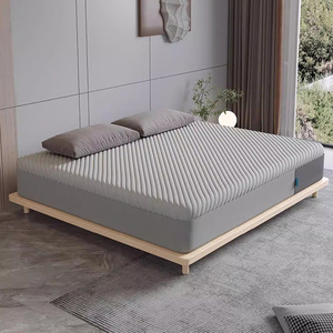 Colchón de Muelles Ensacados Transpirable y Duradero con Cojín de Látex Ecológico de 22 cm de Grosor, Diseño Contemporáneo para Dormitorio y <span class=keywords><strong>Mobiliario</strong></span> del <span class=keywords><strong>Hogar</strong></span> - Product Image 1