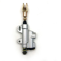 Maître-cylindre de frein hydraulique arrière M10 M8 pour Dirt Pit Bike ATV Mini Go-Kart Quad Moto tout-terrain 110cc 125cc 140cc 150cc