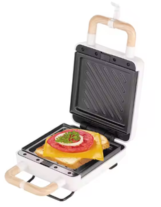 Anbolife Professional Dual Automatic Mini Sandwich Maker Portable Panini Grill pour Petit Déjeuner Beignet Electrique pour Usage Domestique - Product Image 3