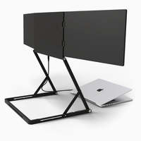 Tragbare Quad-Monitore für Laptops Tri Create 15.6 1080P FHD USB-Monitor Porta til IPS-Reise monitor für Business-Gaming-Monitore