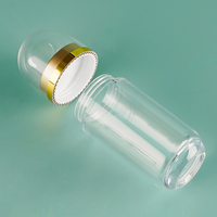 5ml 8ml 10ml 15ml 20ml 35ml 60ml Logo personnalisé bouteille transparente Capsule conteneur médecine vitamine pilule bouteille en plastique