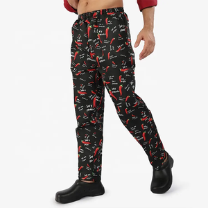<span class=keywords><strong>Pantalon</strong></span> <span class=keywords><strong>de</strong></span> travail <span class=keywords><strong>de</strong></span> restaurant <span class=keywords><strong>Pantalon</strong></span> <span class=keywords><strong>de</strong></span> chef imprimé Baggy <span class=keywords><strong>pour</strong></span> hommes et femmes Uniformes <span class=keywords><strong>de</strong></span> <span class=keywords><strong>cuisine</strong></span> avec taille élastique à fleurs - Product Image 3
