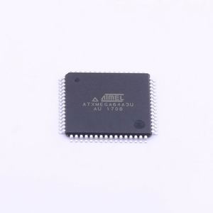 ไมโครคอนโทรลเลอร์ 8 บิต/16 บิต XMEGA AVR RISC หน่วยความจำแฟลช 64KB 1.8V/2.5V/3.3V 64 พิน TQFP - ถาด ATXMEGA64A3U-AU - Product Image 1