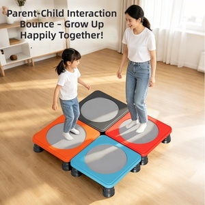 Trampolín <span class=keywords><strong>Infantil</strong></span> para Entrenamiento Sensorial - <span class=keywords><strong>Cama</strong></span> Elástica Interior para Uso Doméstico - Equipo de Ejercicio para Bebés - Product Image 2