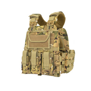 Gilet a sgancio rapido Multicam carico peso esterno 4Xl Bandolier piastra <span class=keywords><strong>Molle</strong></span> trasportino giubbotti tattici per uomo - Product Image 3