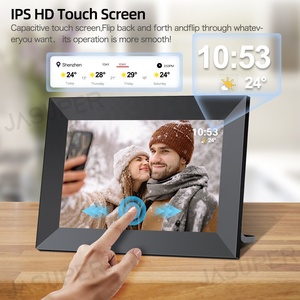 FRAMEO 10.1 Inch <b>WiFi</b> Digital Photo Frame 32GB Memory Auto-Rotate Portrait & Landscape, Share Pictures Videos Via Frameo App - Product Image 2