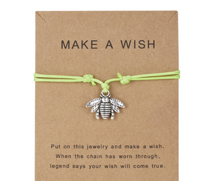 Lettre <span class=keywords><strong>d</strong></span>'amour personnalisée Charm faire un vœu bracelets <span class=keywords><strong>en</strong></span> corde rouge femmes Love Heart Birds Leaf bracelets sur cartes Cadeaux <span class=keywords><strong>d</strong></span>'amitié - Product Image 3