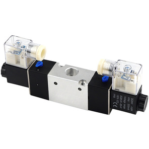 Vanne solénoïde 3V320-08, type pilote 1/4 po, DC12V AC220V, vanne de régulation de gaz pour usage général - Product Image 1