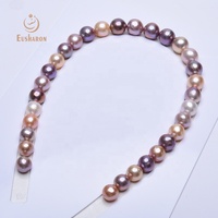 9-11mm 11-13mm 12-14mm prix d'usine perles naturelles d'eau douce brin de perles pour collier de perles